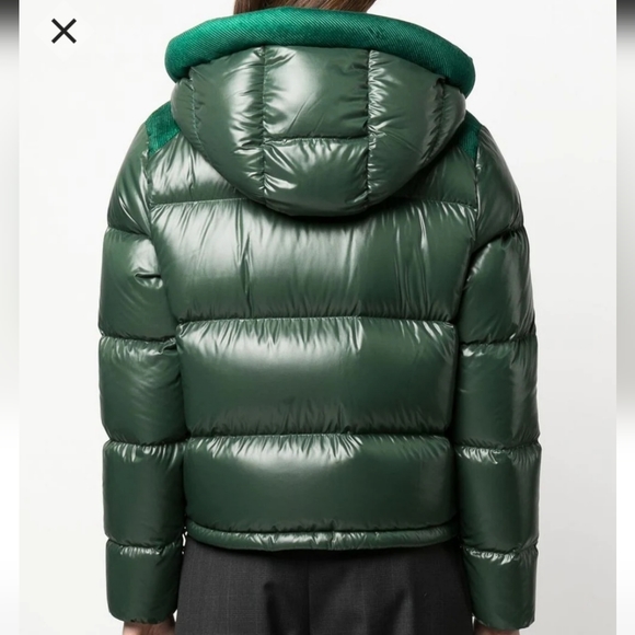 Moncler Green Hooded Down Jacket Sz US Medium/Small - Picture 7 of 16